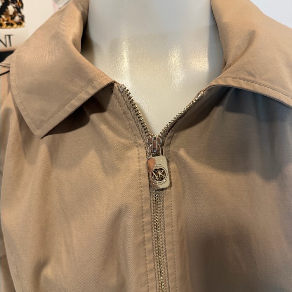 Michael Kors Tan Trench Coat - Picture 9 of 10